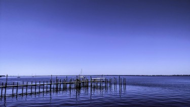 Port Charlotte sits on the northern shore of Charlotte Harbor.